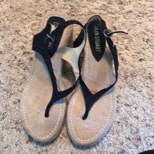 Black and Tan wedges